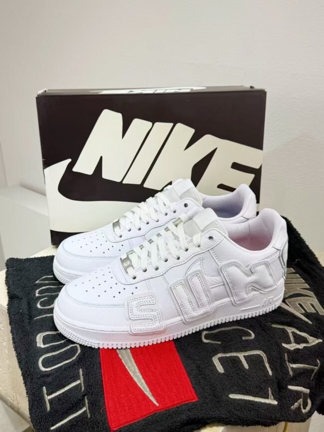 Nike Air Force 1 Low Cactus Plant Flea Market 2020 blanc – Image 5