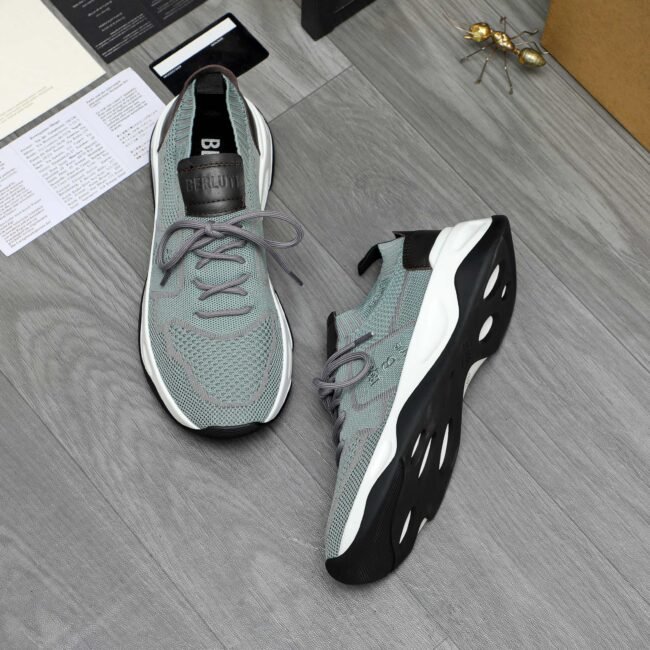 Sneaker Shadow En Maille Et Cuir De Veau – Image 5