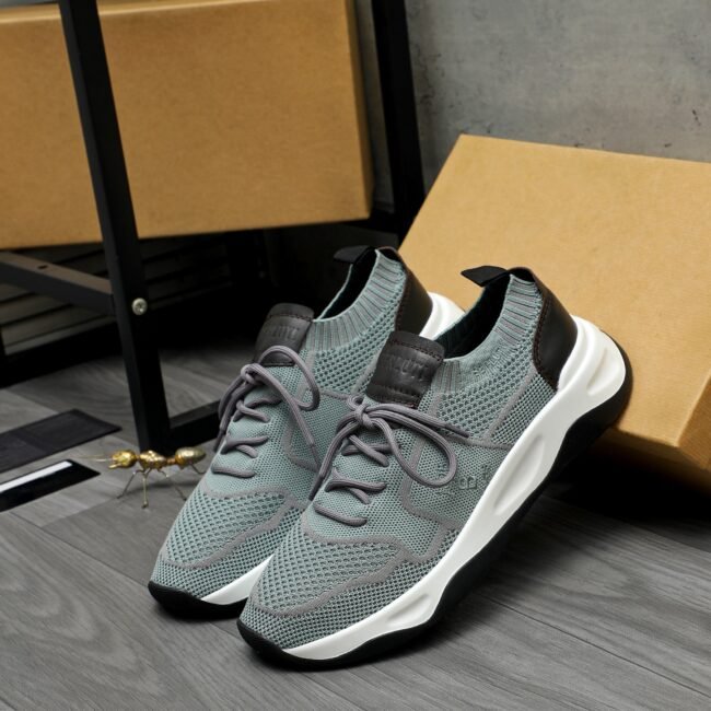 Sneaker Shadow En Maille Et Cuir De Veau – Image 2