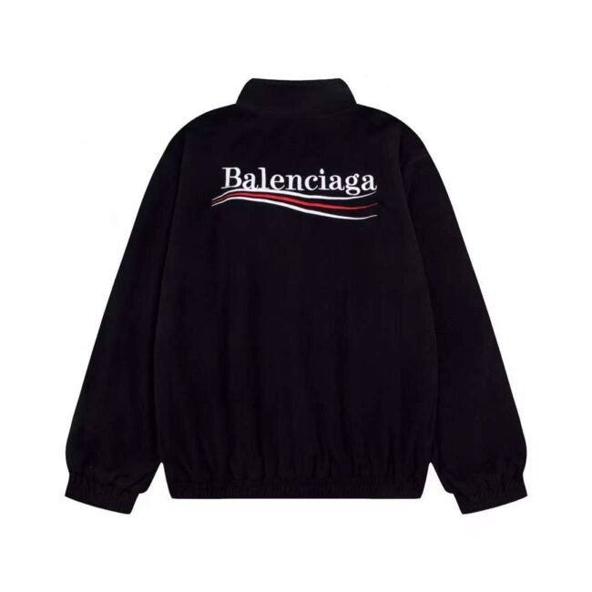 Chemise Balenciaga Minimal Oversized – Coton Noir – Image 2