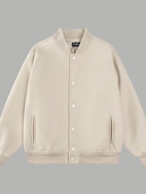 Veste Stüssy Sport Varsity Crème – Unisexe