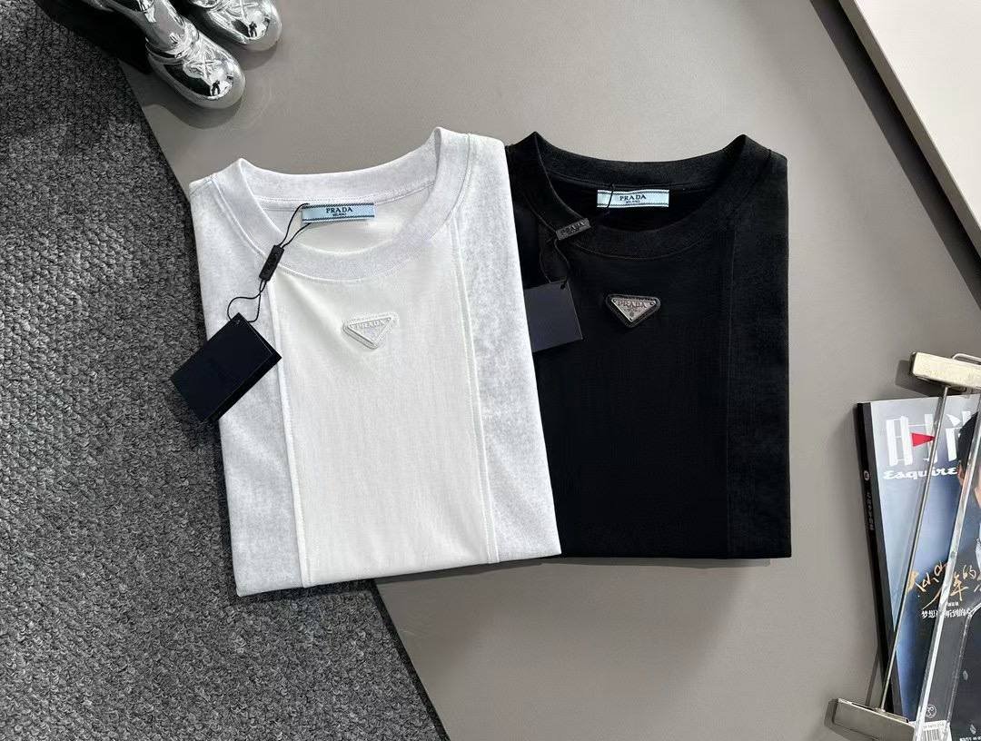 T-Shirt Prada Noir
