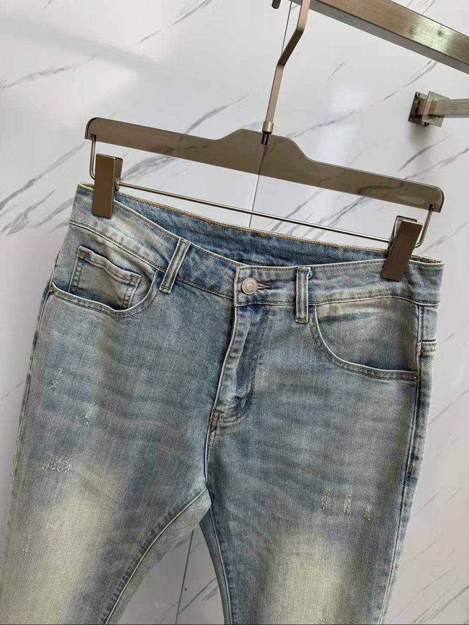 Jean Slim Bleu Délavé
