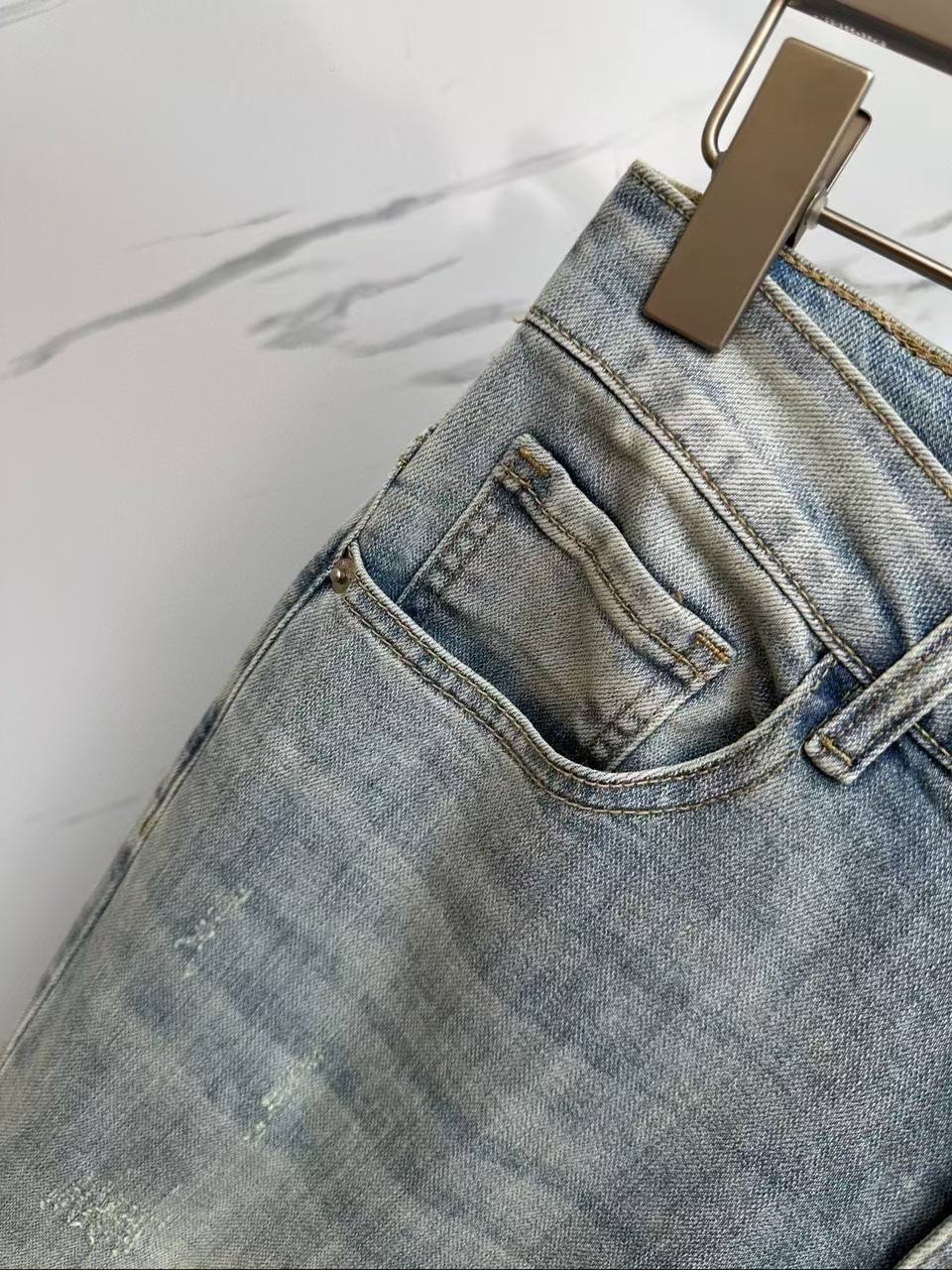 Jean Slim Bleu Délavé