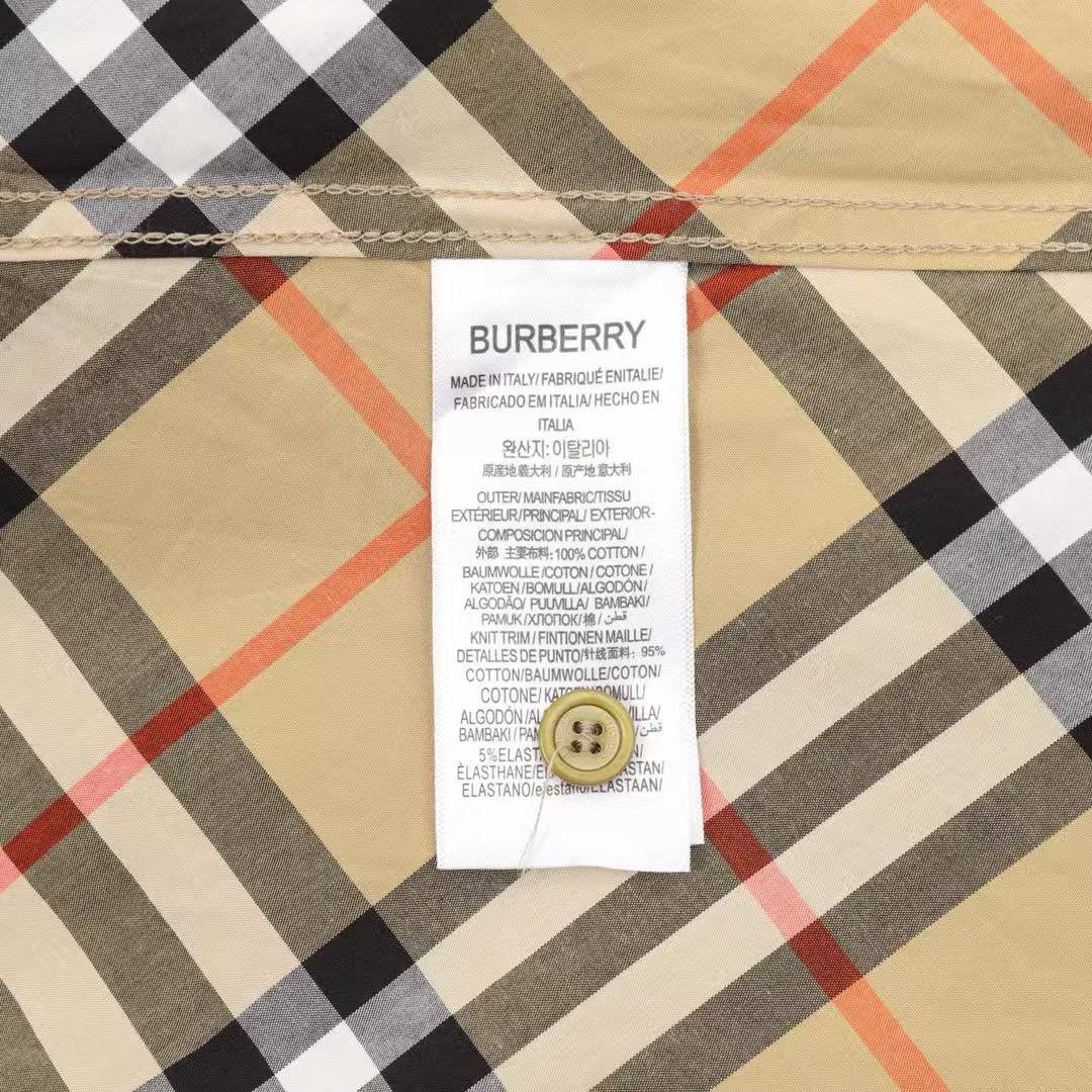 Chemise Burberry – Carreaux Iconiques