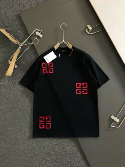 T-shirt Givenchy Blanc – Logo Noir