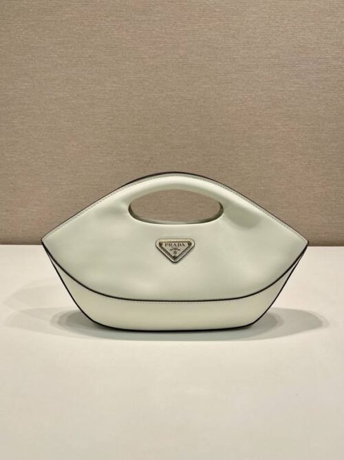 Mini Sac Prada Re-Edition en Cuir Verni Naplak