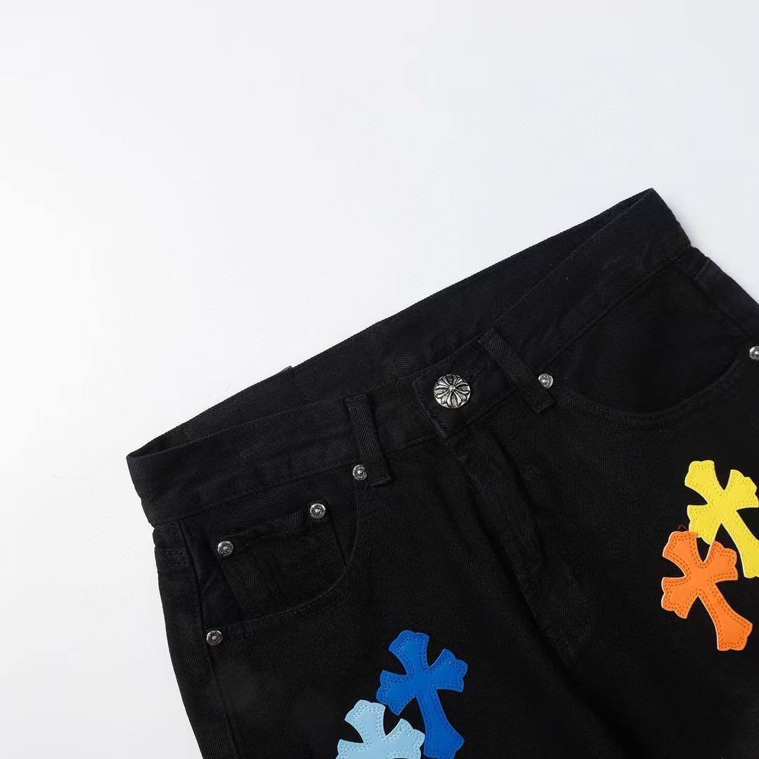 Short en Jean Chrome Hearts