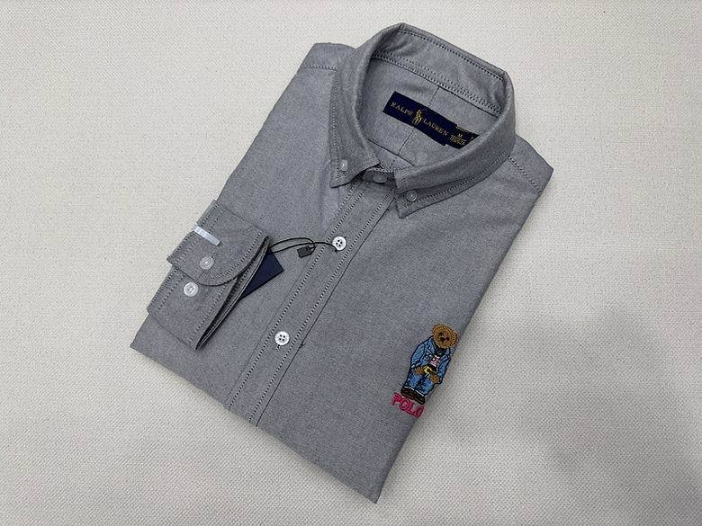 Chemise Ralph Lauren Oxford avec Polo Bear Brodé