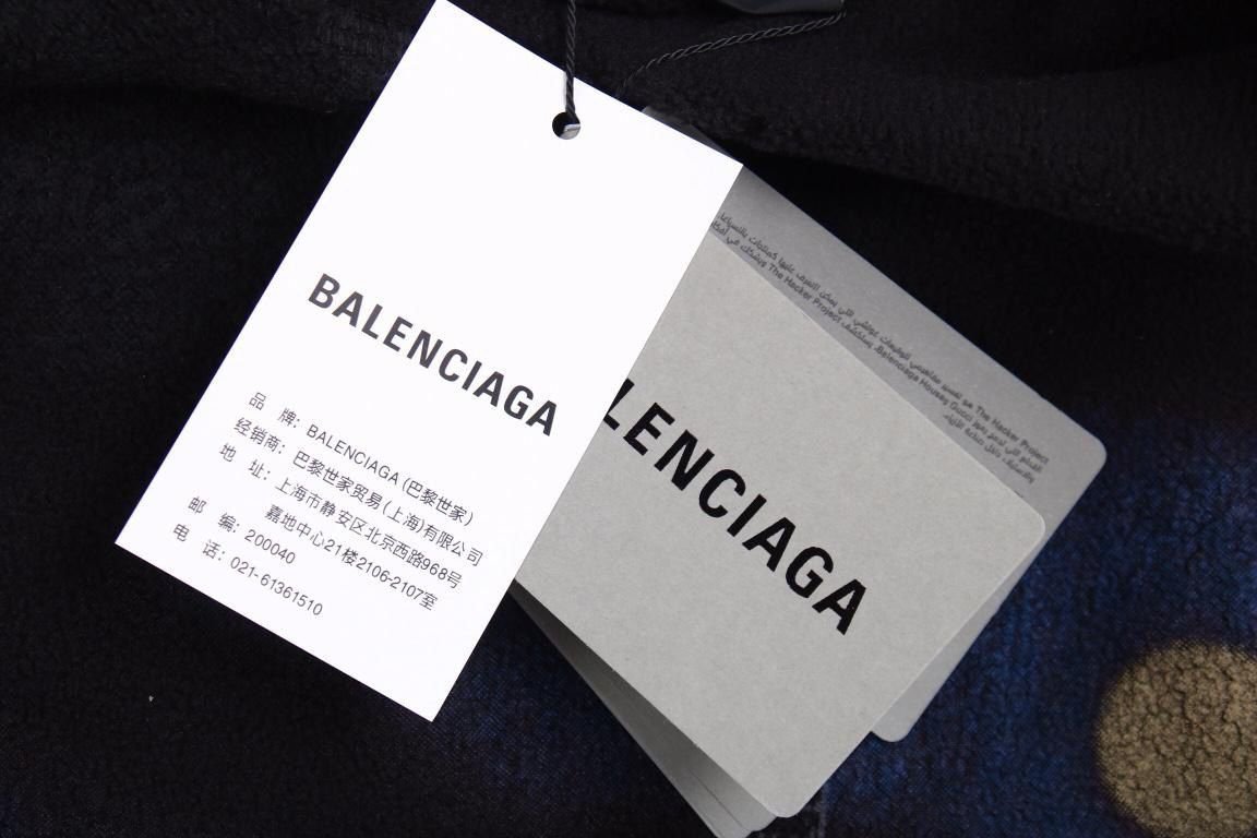 Hoodie Balenciaga Eiffel Tour – Noir
