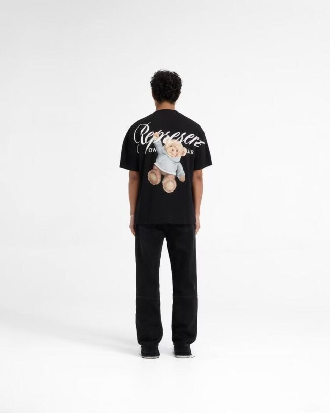 T-shirt Oversize Blanc “Teddy” – Represent Owners Club