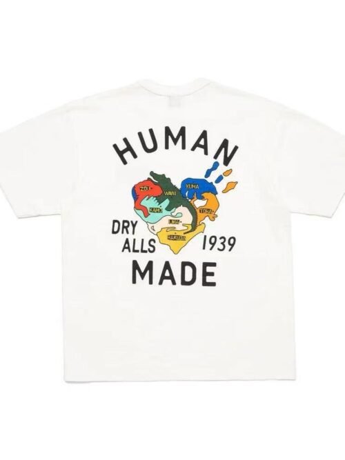 T-shirt Human Made “Dry Alls 1939 – World Heart Map”