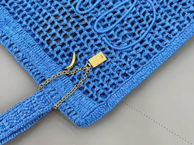Chloé Woody Small Tote Raphia
