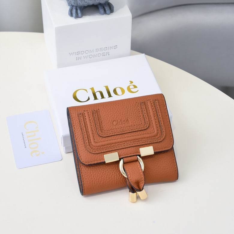 Chloé Marcie Wallet Cuir Grainé 