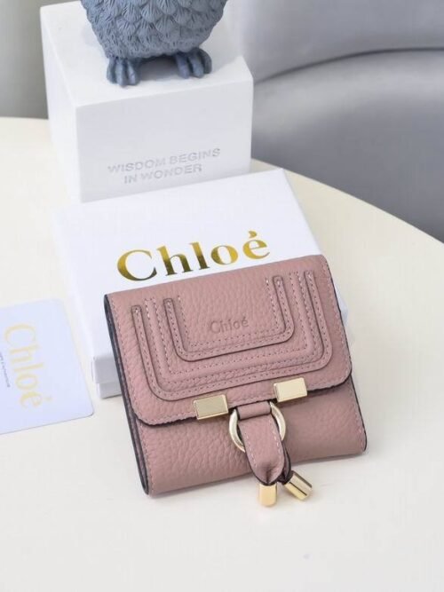 Chloé Marcie Wallet Cuir Grainé 