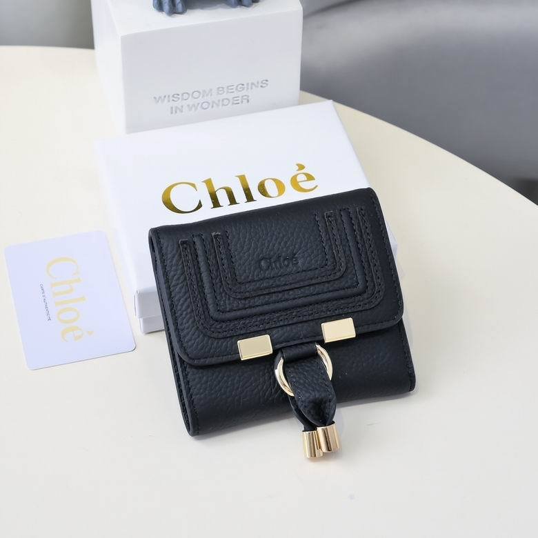 Chloé Marcie Wallet Cuir Grainé 