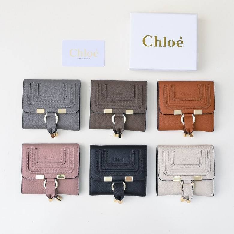Chloé Marcie Wallet Cuir Grainé 